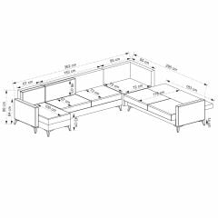 Kristal Kombin Modülü - Koyu Gri