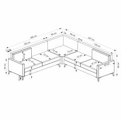 Kristal Kombin Modülü - Antrasit