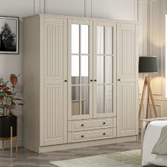 Kale 4 Kapaklı 2Ç Taçlı Dolap Kumtaşı Mebran İlkbahar Kumtaşı