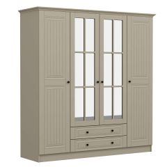 Kale 4 Kapaklı 2Ç Taçlı Dolap Kumtaşı Mebran İlkbahar Kumtaşı