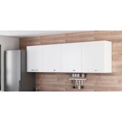 Minar 240 Cm Mutfak Dolabı Beyaz 240-B3-Üst Modül