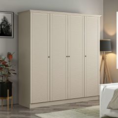 Kale 4 Kapaklı 2Ç Taçlı Dolap Kumtaşı Mebran Panjur Kumtaşı