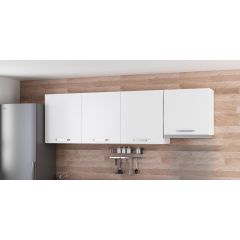 Minar 240 Cm Mutfak Dolabı Beyaz 240-B8-Üst Modül