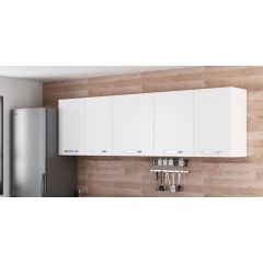 Minar 245 Cm Mutfak Dolabı Beyaz 245-B1-Üst Modül