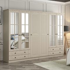 Kale 6 Kapaklı 4Ç Taçlı Dolap Kumtaşı Mebran İlkbahar Kumtaşı