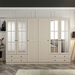 Kale 6 Kapaklı 4Ç Taçlı Dolap Kumtaşı Mebran İlkbahar Kumtaşı