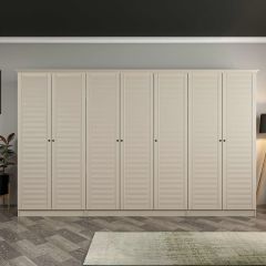 Kale 7 Kapaklı 2Ç Taçlı Dolap Kumtaşı Mebran Panjur Kumtaşı