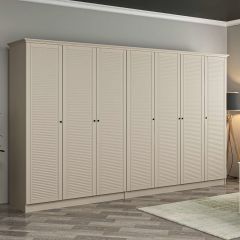 Kale 7 Kapaklı 4Ç Taçlı Dolap Kumtaşı Mebran Panjur Kumtaşı