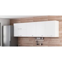 Minar 250 Cm Mutfak Dolabı Beyaz 250-B1-Üst Modül