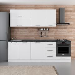 Minar 255 Cm Mutfak Dolabı Beyaz 255-B6