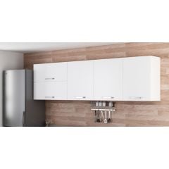 Minar 260 Cm Mutfak Dolabı Beyaz 260-B1-Üst Modül