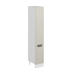 Alvinka Mutfak Modül Mbr_A 40-H240Cm Boy Dolabı Beyaz Kumtaşı