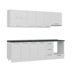 Minar 260 Cm Mutfak Dolabı Beyaz 260-B5