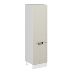 Alvinka Mutfak Modül Mbr_A 60-H222Cm Boy Dolabı Beyaz Kumtaşı