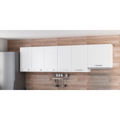 Minar 265 Cm Mutfak Dolabı Beyaz 265-B4-Üst Modül