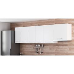 Minar 265 Cm Mutfak Dolabı Beyaz 265-B5-Üst Modül