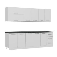 Minar 265 Cm Mutfak Dolabı Beyaz 265-B2