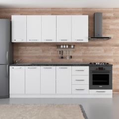 Minar 265 Cm Mutfak Dolabı Beyaz 265-B3