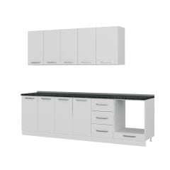 Minar 265 Cm Mutfak Dolabı Beyaz 265-B3