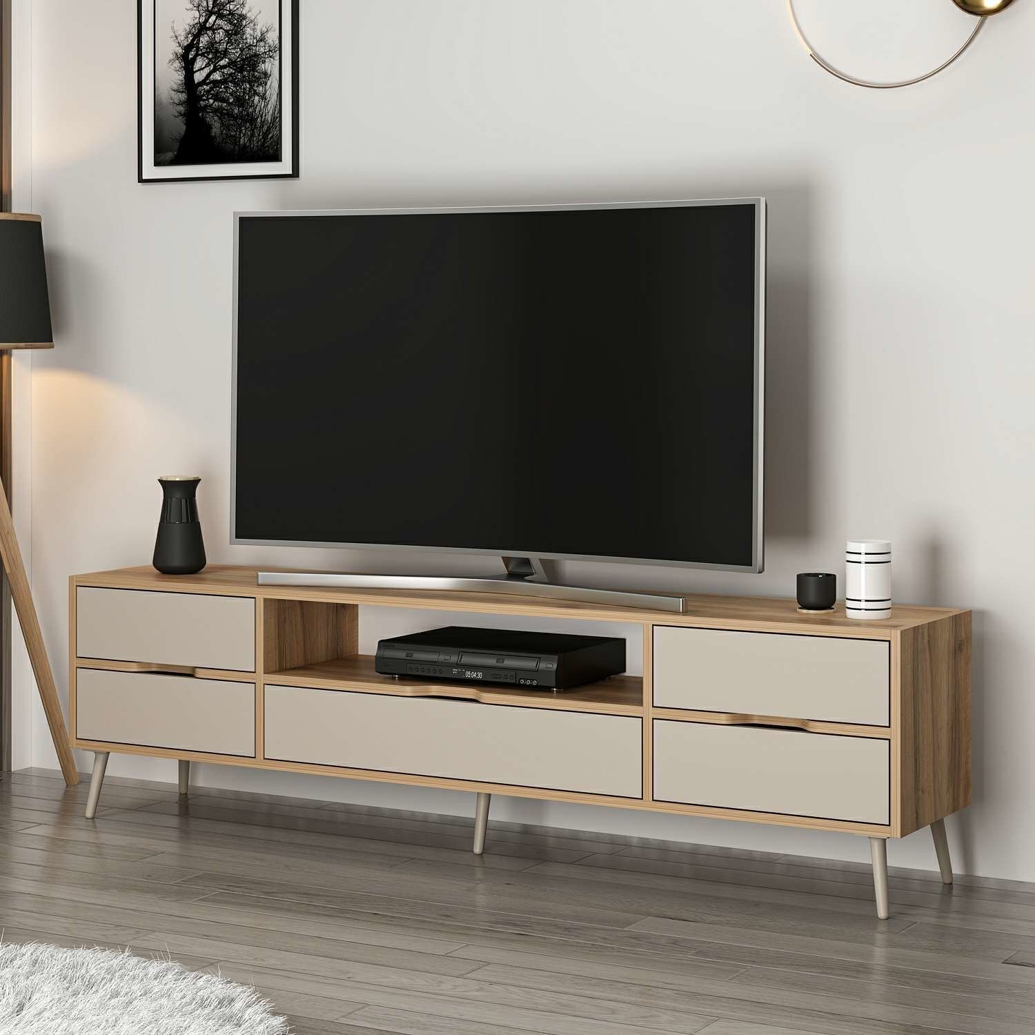 Elina Ayaklı Tv Ünitesi - Dore/Kumtaşı