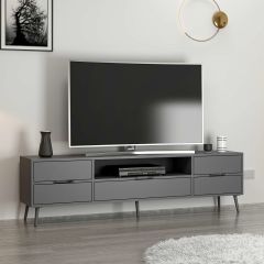 Elina Ayaklı Tv Ünitesi - Antrasit/Antrasit