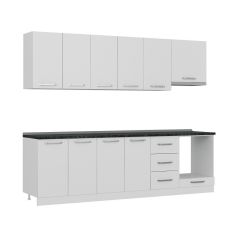 Minar 265 Cm Mutfak Dolabı Beyaz 265-B5