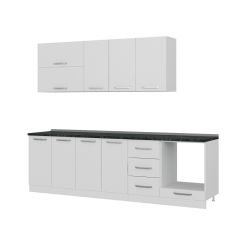 Minar 265 Cm Mutfak Dolabı Beyaz 265-B6