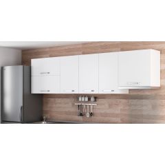 Minar 270 Cm Mutfak Dolabı Beyaz 270-B7-Üst Modül