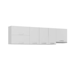 Minar 270 Cm Mutfak Dolabı Beyaz 270-B7-Üst Modül