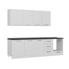 Minar 270 Cm Mutfak Dolabı Beyaz 270-B3