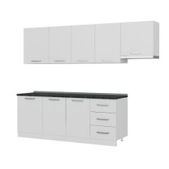 Minar 270 Cm Mutfak Dolabı Beyaz 270-B4