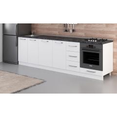 Minar 275 Cm Mutfak Dolabı Beyaz 275-B3-Alt Modül