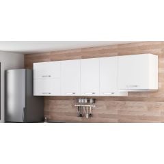 Minar 275 Cm Mutfak Dolabı Beyaz 275-B5-Üst Modül