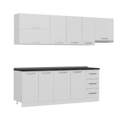 Minar 270 Cm Mutfak Dolabı Beyaz 270-B7