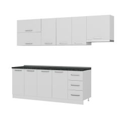 Minar 270 Cm Mutfak Dolabı Beyaz 270-B7