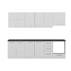 Minar 270 Cm Mutfak Dolabı Beyaz 270-B8