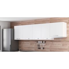 Minar 275 Cm Mutfak Dolabı Beyaz 275-B8-Üst Modül