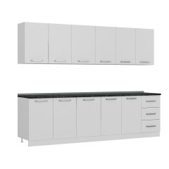 Minar 275 Cm Mutfak Dolabı Beyaz 275-B1