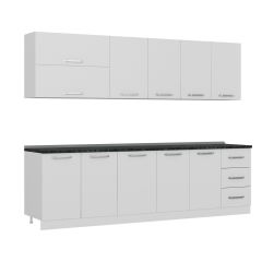 Minar 275 Cm Mutfak Dolabı Beyaz 275-B2