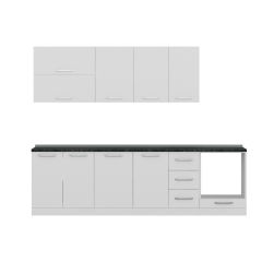 Minar 275 Cm Mutfak Dolabı Beyaz 275-B3