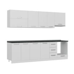 Minar 275 Cm Mutfak Dolabı Beyaz 275-B5