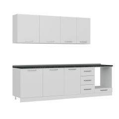 Minar 275 Cm Mutfak Dolabı Beyaz 275-B6