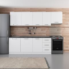 Minar 275 Cm Mutfak Dolabı Beyaz 275-B7