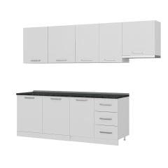 Minar 275 Cm Mutfak Dolabı Beyaz 275-B7