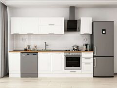 Alvinka 280X210 Cm Klasik Mebran Mutfak Dolabı M-E80S40S40-2