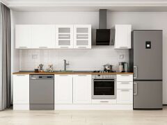 Alvinka 280X210 Cm Klasik Mebran Mutfak Dolabı M-E80S40S40-3