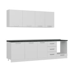 Minar 280 Cm Mutfak Dolabı Beyaz 280-B3