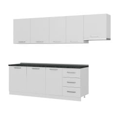 Minar 280 Cm Mutfak Dolabı Beyaz 280-B4