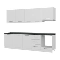 Minar 280 Cm Mutfak Dolabı Beyaz 280-B5