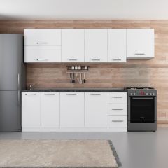 Minar 280 Cm Mutfak Dolabı Beyaz 280-B7